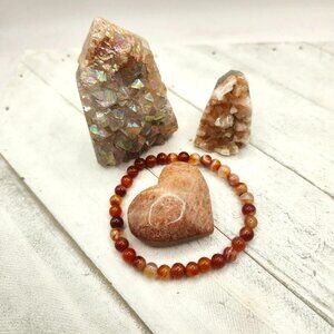 Aura Quartz crystal bundle